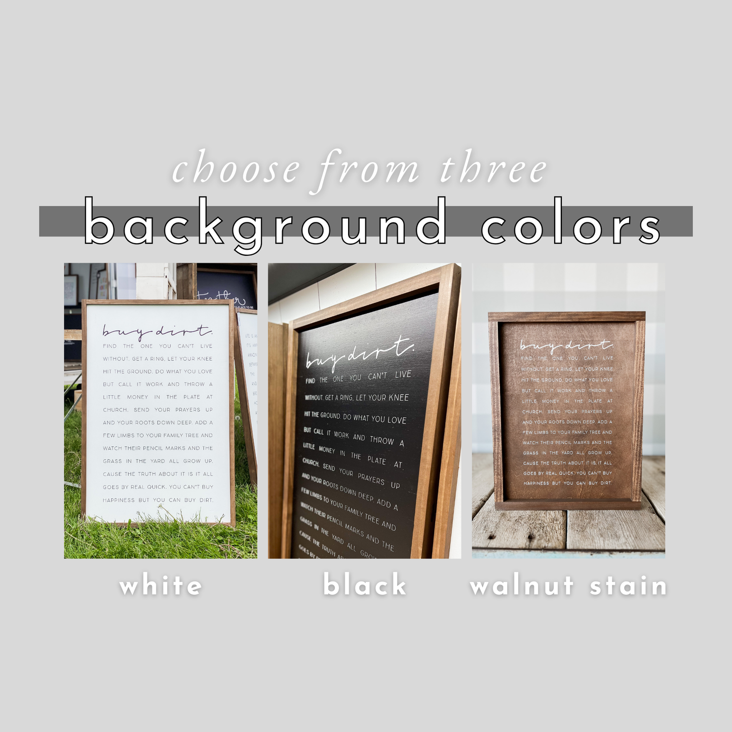 And Thank You For A House Full of People I Love | Wall Decor: White / 17x13"