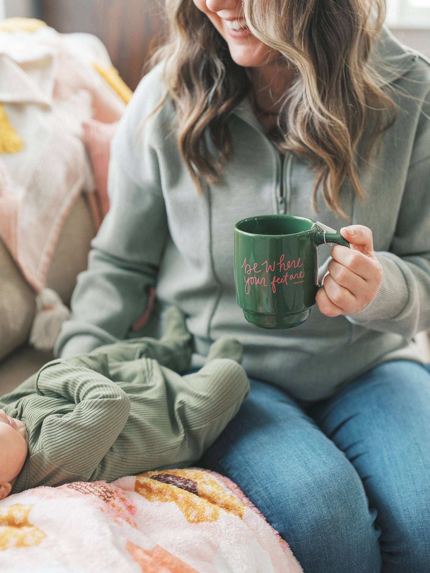 Be Where Your Feet Are Mug | Gift for Mom