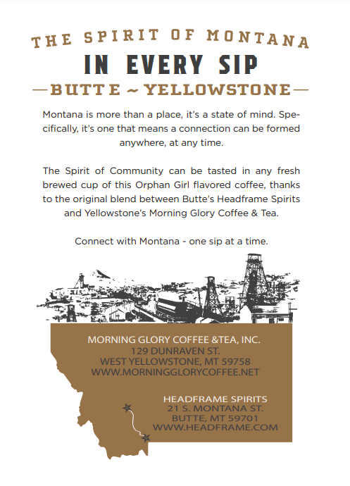 Orphan Girl Bourbon Cream Liqueur Flavored Coffee: 12oz / Ground
