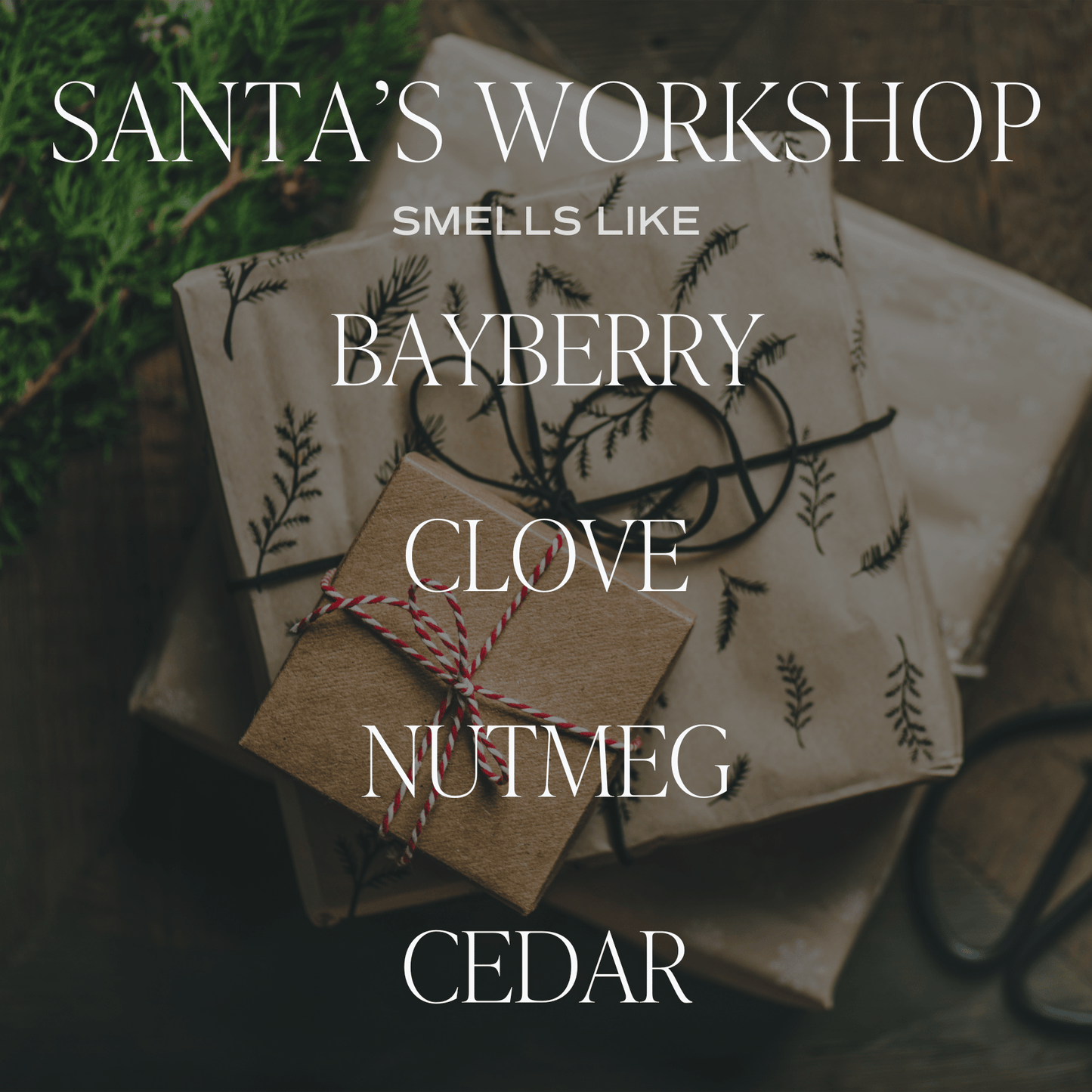 Santa's Workshop 9 oz Soy Candle