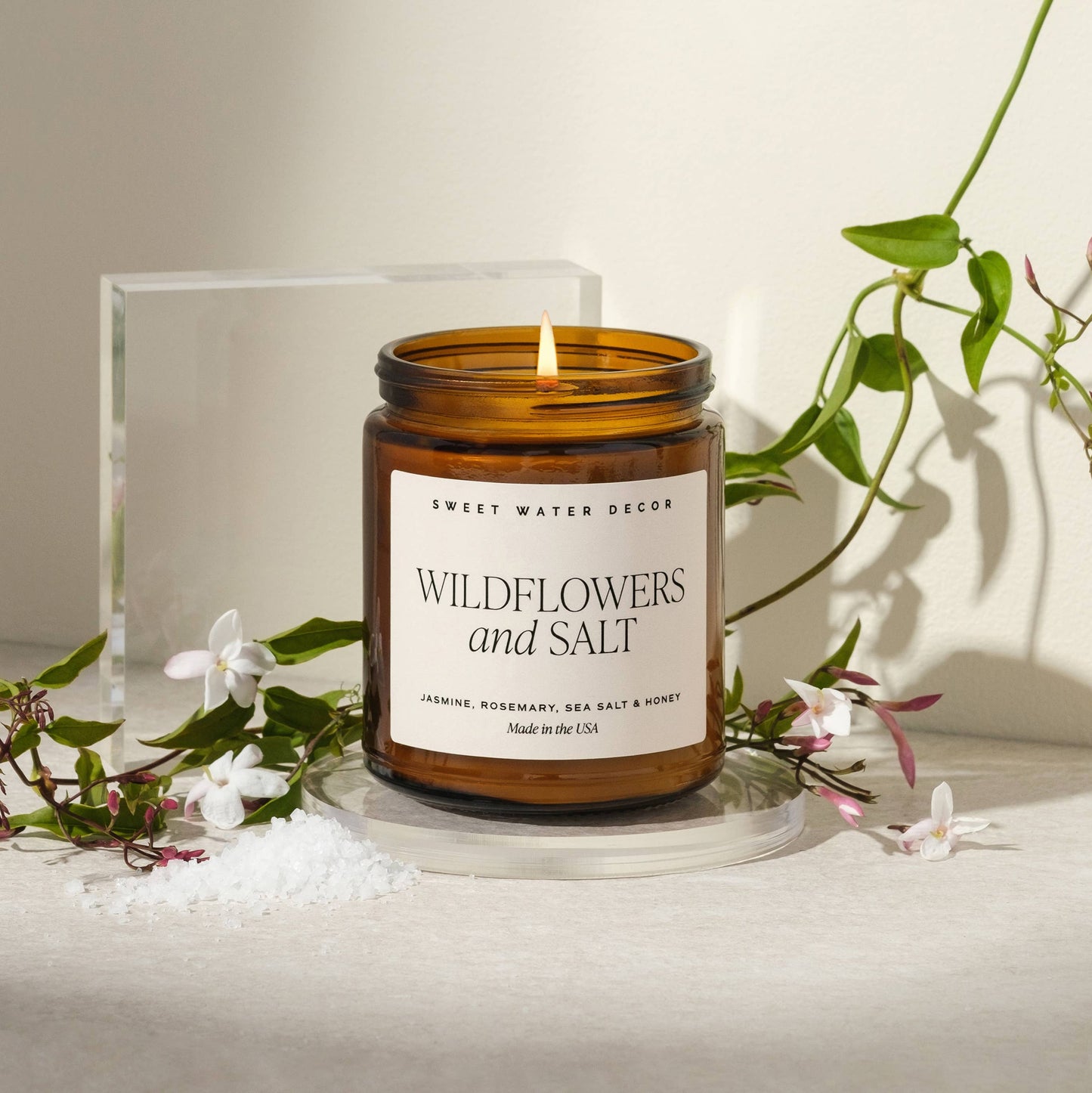 Wildflowers and Salt 9 oz Soy Candle
