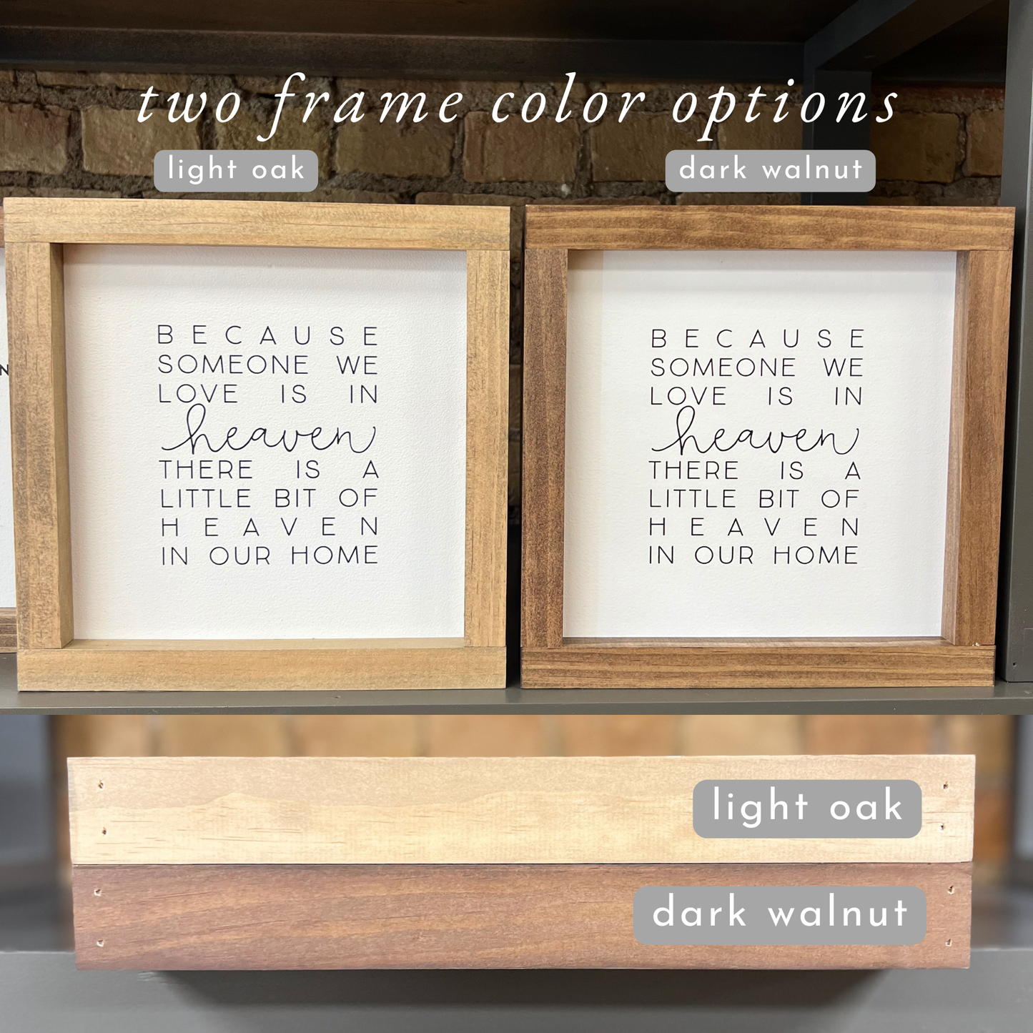 And Thank You For A House Full of People I Love | Wall Decor: White / 17x13"