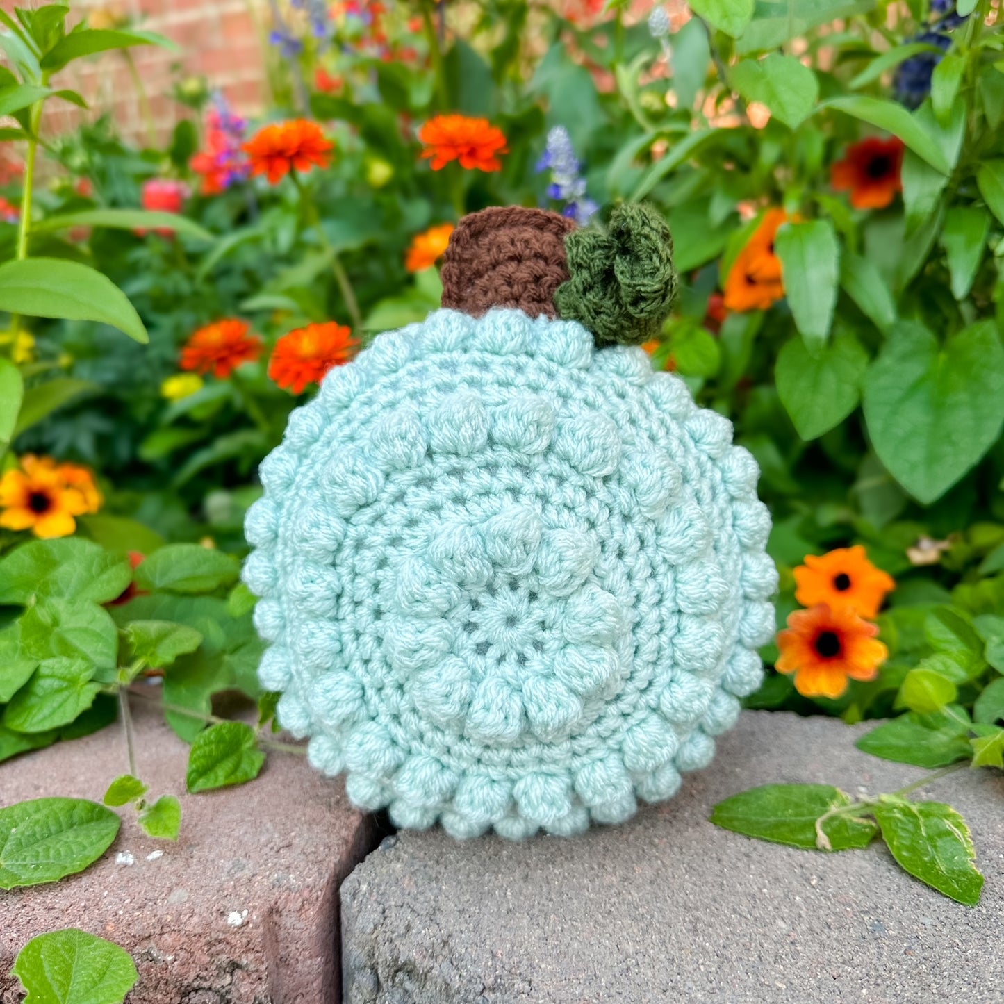 Bobble Pumpkin - Light Blue