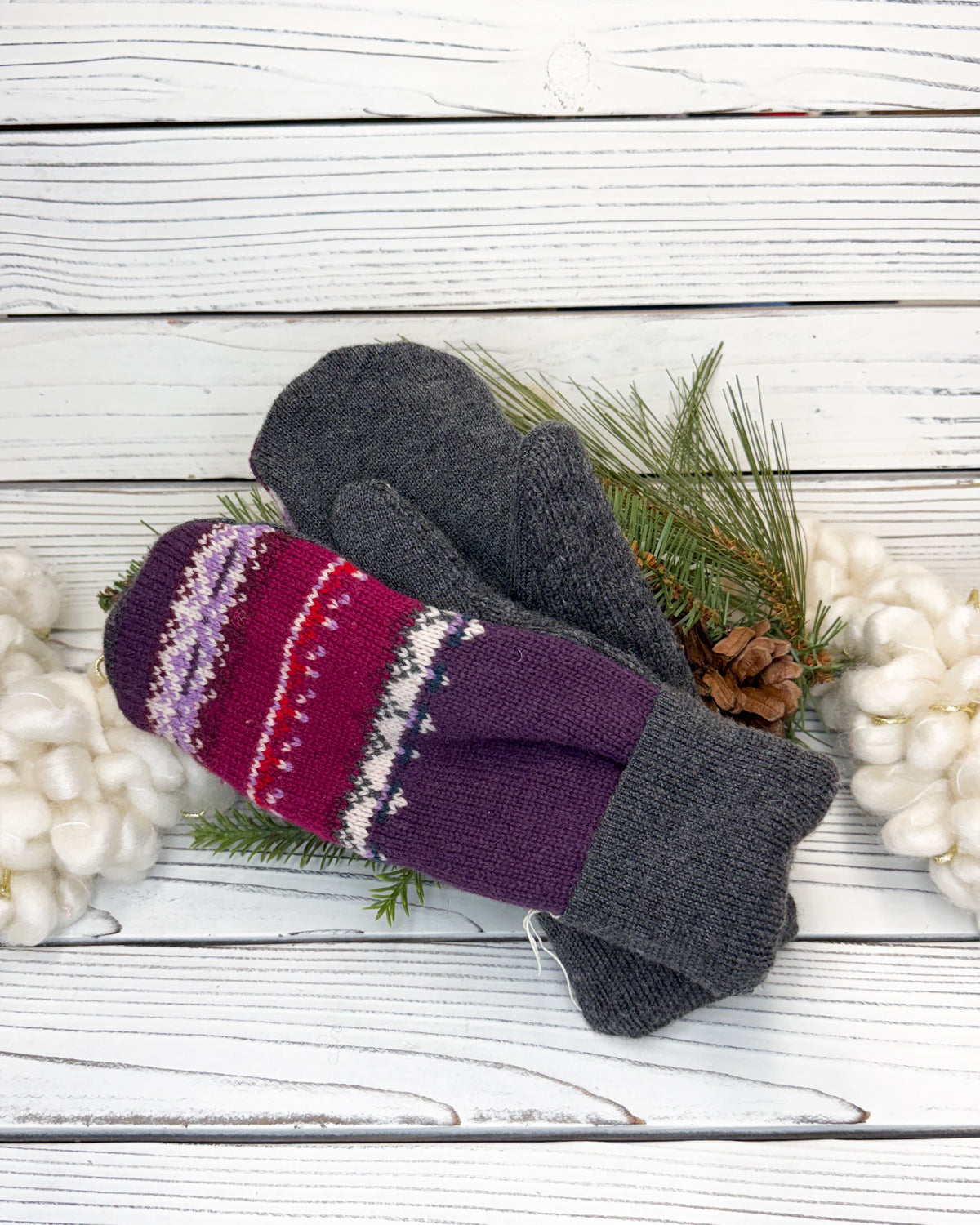 Grandma’s Wool Sweater Mittens