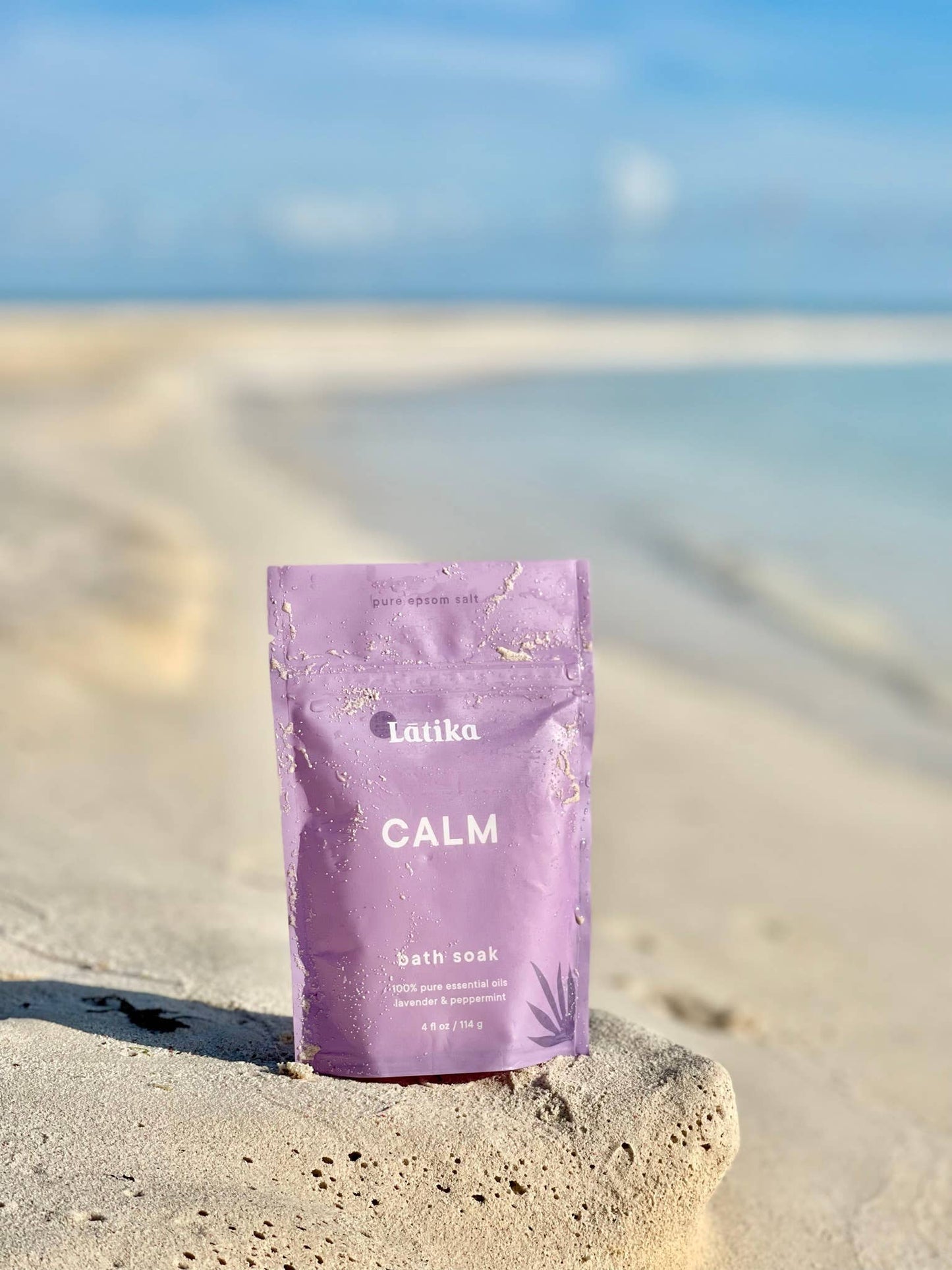 Lavender & Peppermint Epsom Salt Bath Soak