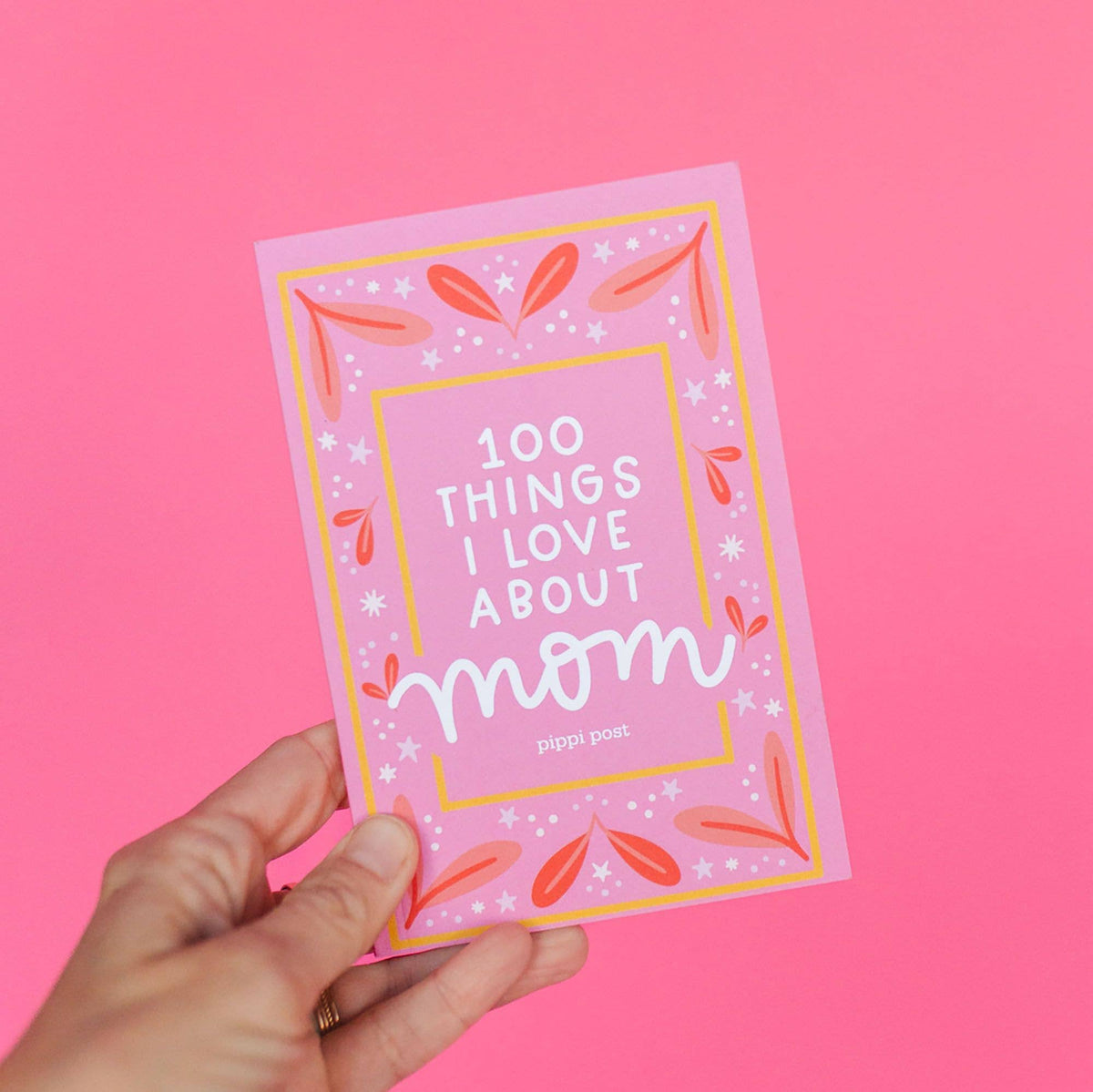 100 Things I Love About Mom Prompted Journal