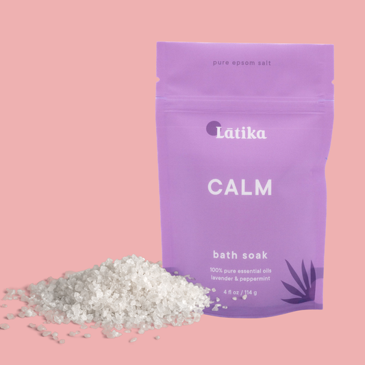 Lavender & Peppermint Epsom Salt Bath Soak