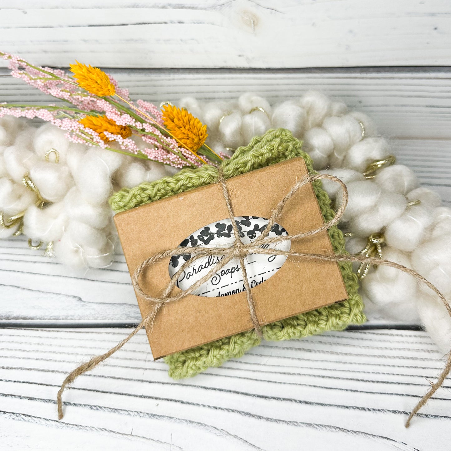 Jade Washcloth + Soap