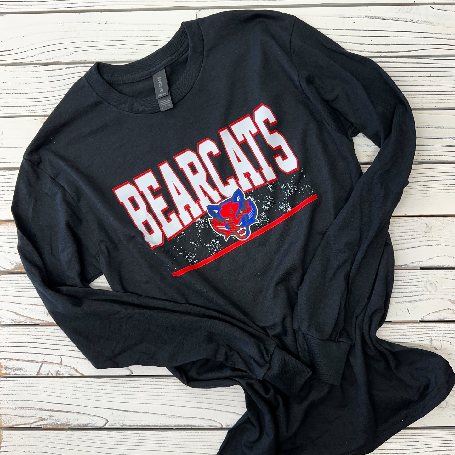 Bearcats Black Long Sleeve T-Shirt