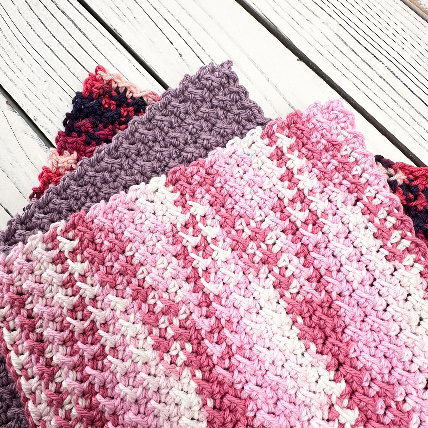 Textured Washcloth/Dishcloth Crochet Pattern