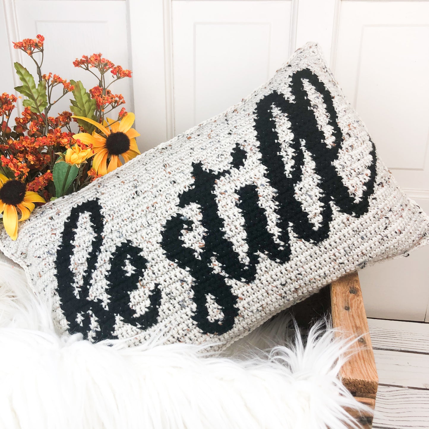 "Be Still" Decorative Throw Pillow