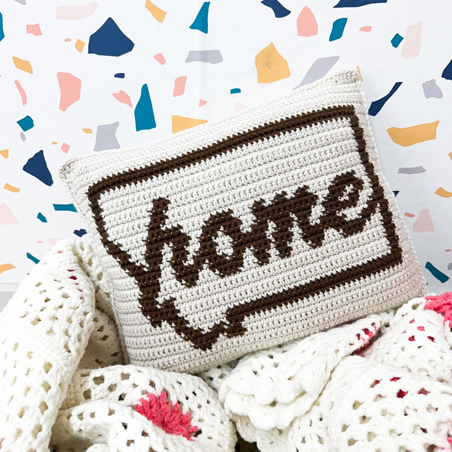 Montana Home Throw Pillow - Chocolate Brown