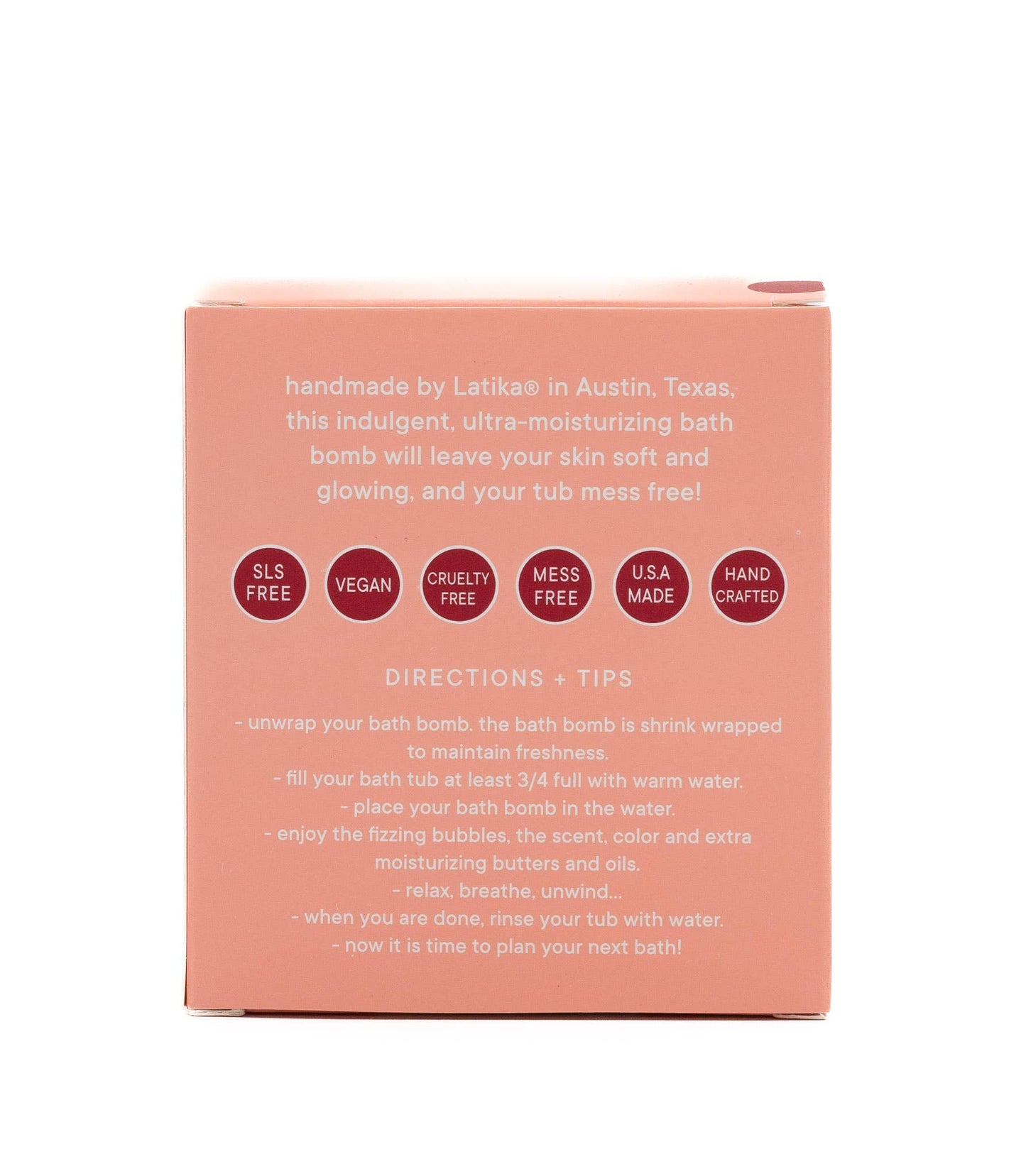 Wildflower Bath Bomb - Geranium Rose & Sweet Orange