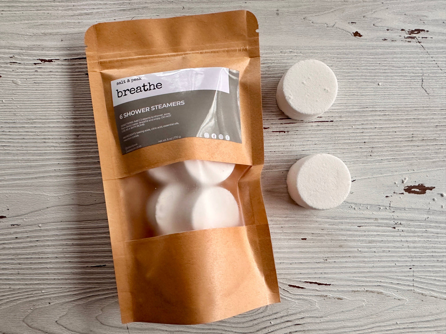 Breathe Shower Steamer, Shower Bomb, Breath Shower Steam