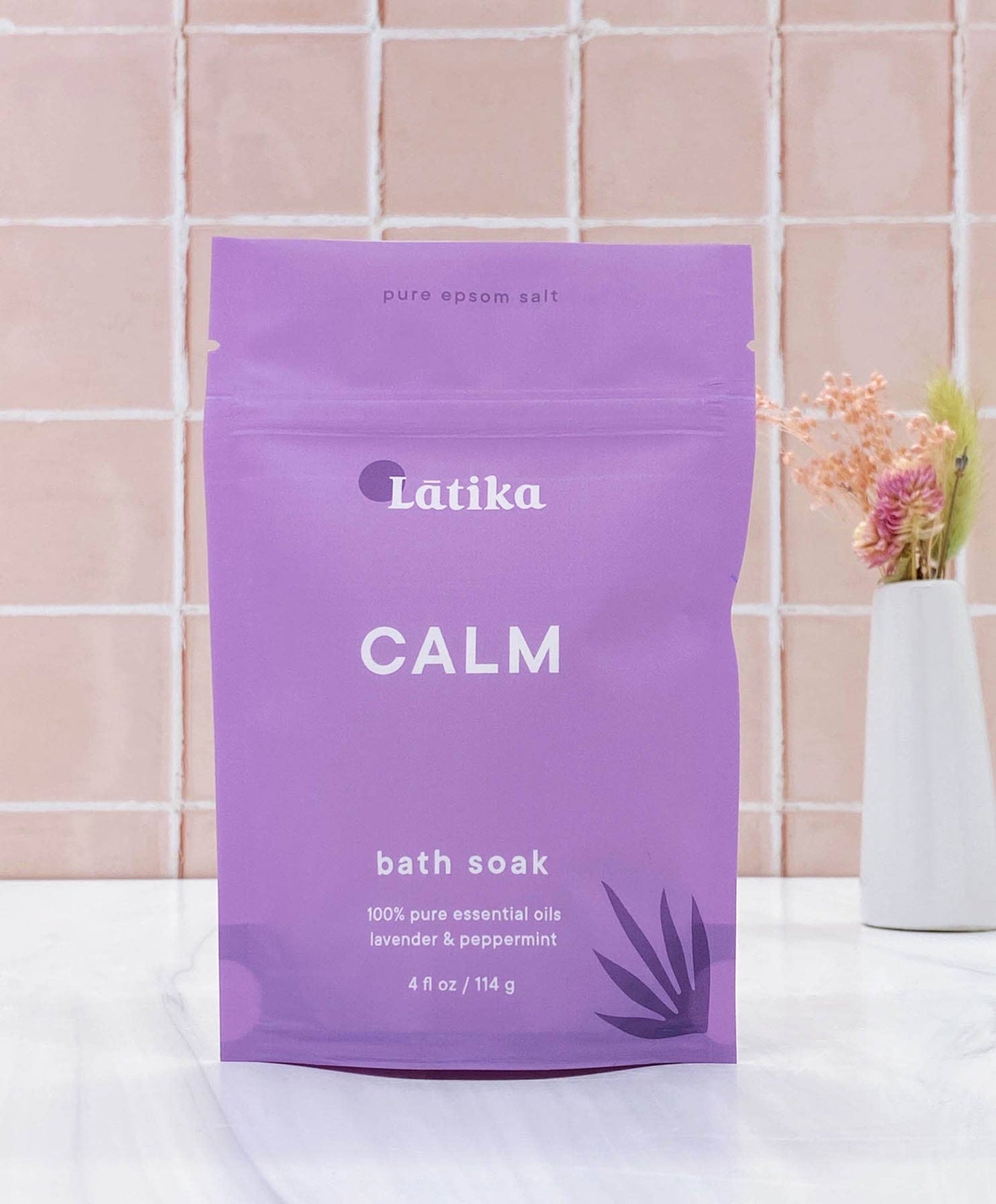 Lavender & Peppermint Epsom Salt Bath Soak