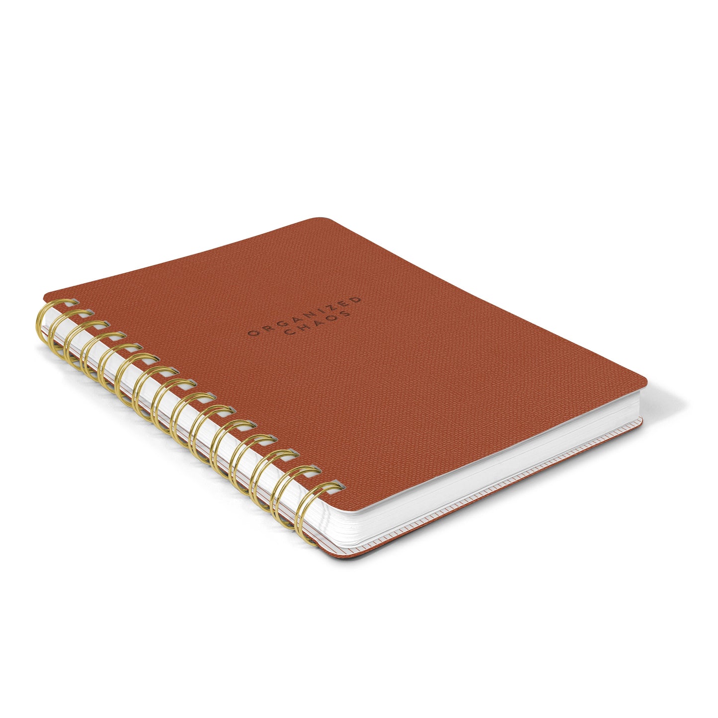 Organized Chaos Notebook (Cinnamon Brown)