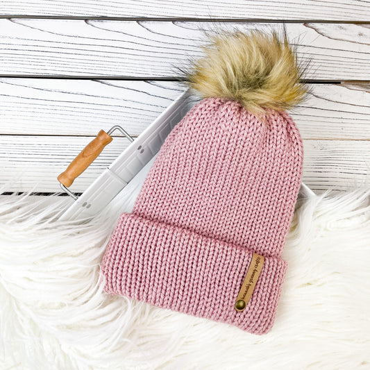 Ember Beanie - Blush