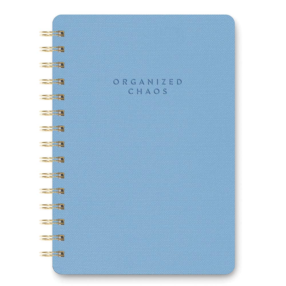 Organized Chaos (Sky Blue) Agatha Notebook