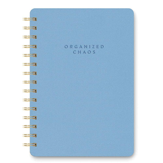 Organized Chaos (Sky Blue) Agatha Notebook
