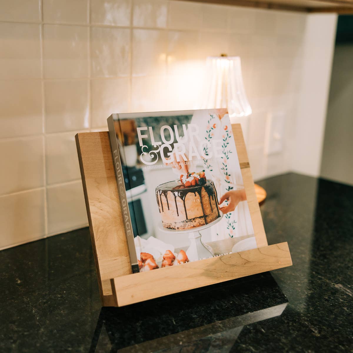 Amish Made Cookbook Stand | Book Holder