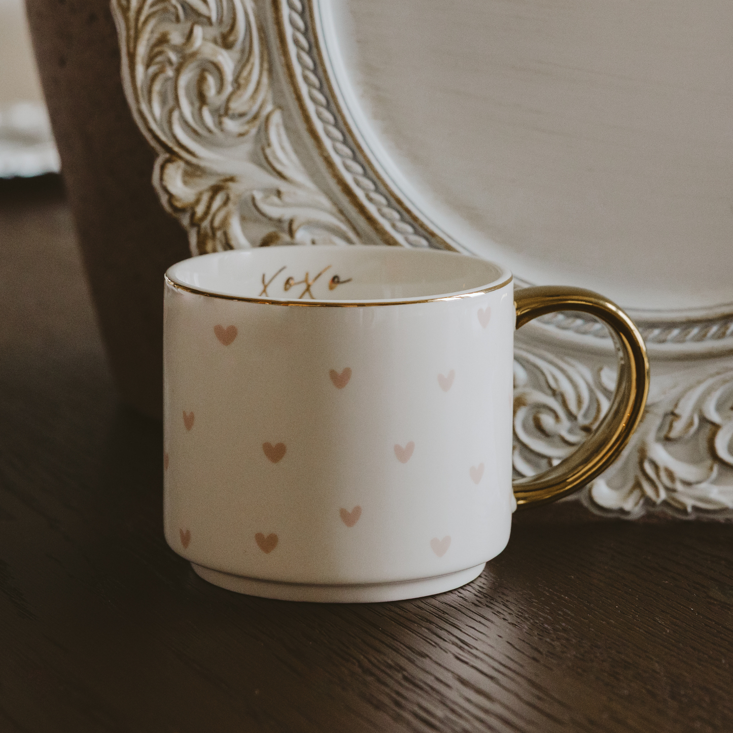 Hearts Coffee Mug - Valentine's Day Gifts