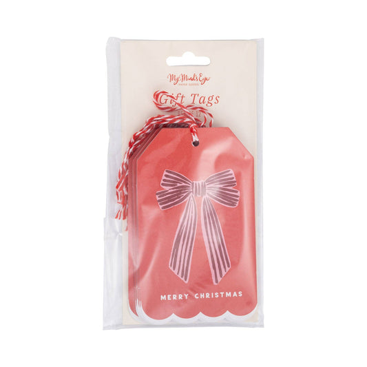 Bow Oversized Tags