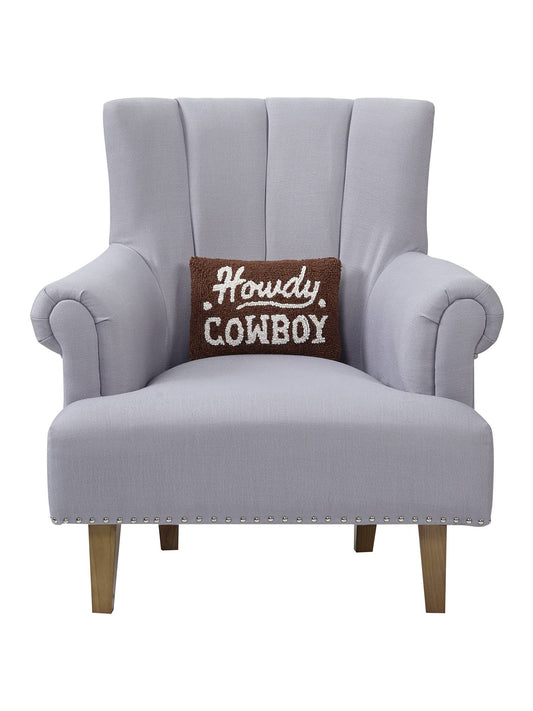 Howdy Cowboy Hook Pillow