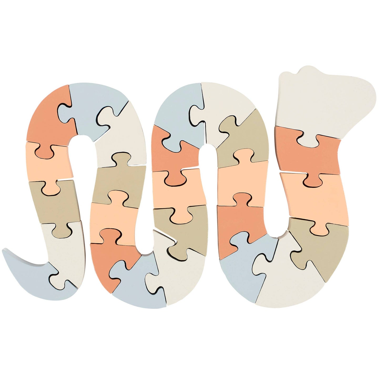 Alphabet Snake Chunky Puzzle