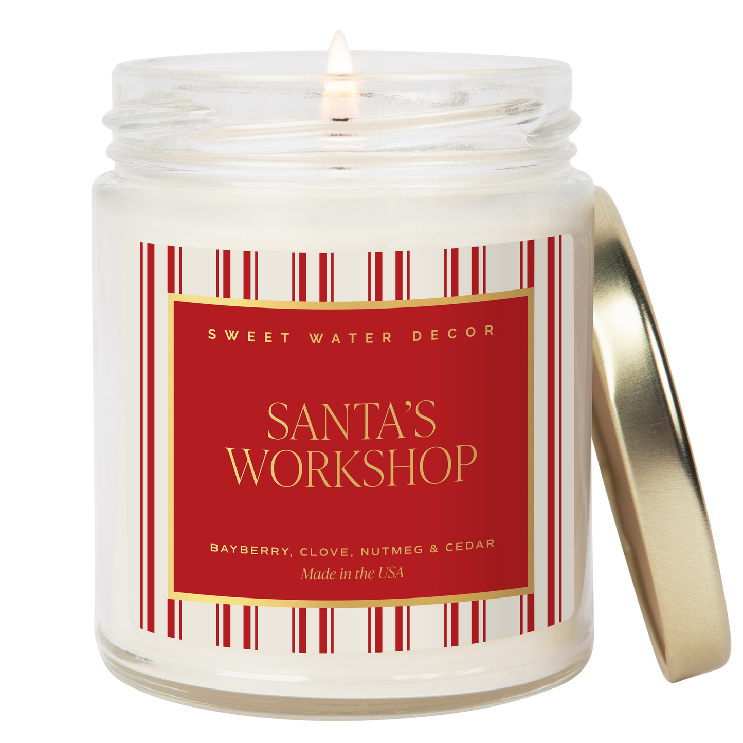 Santa's Workshop 9 oz Soy Candle