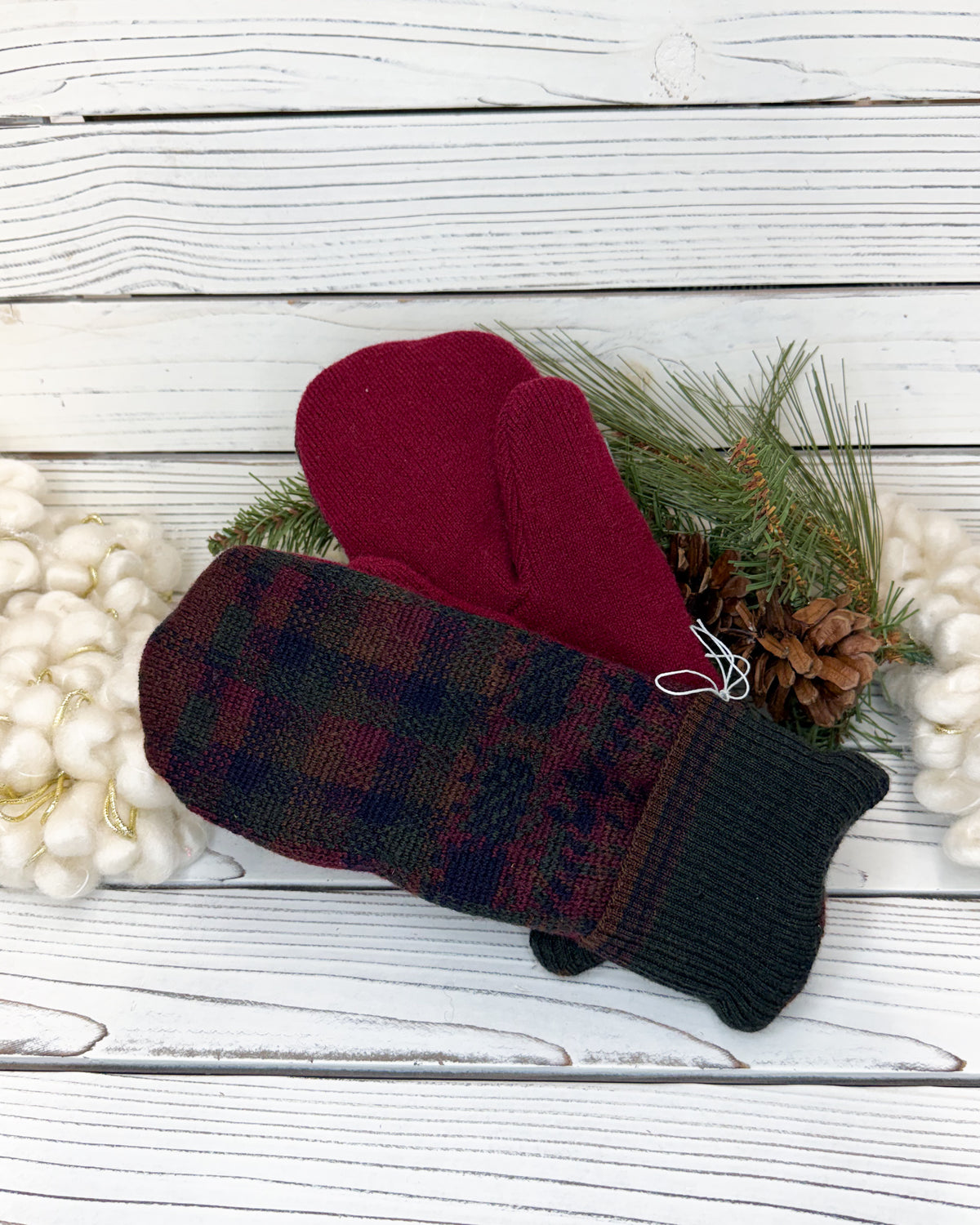 Grandpa’s Wool Sweater Mittens