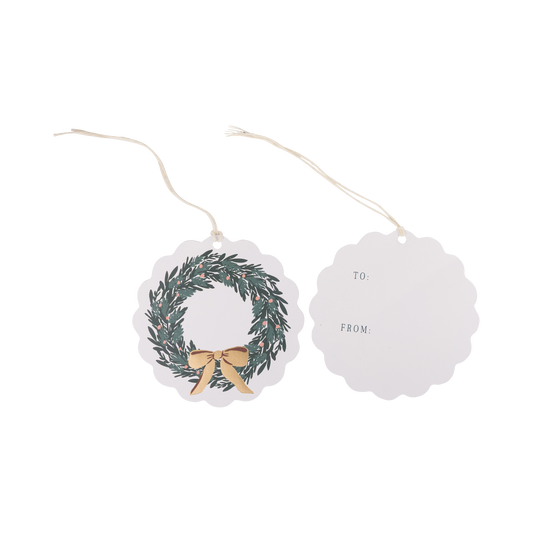 Wreath Gift Tags