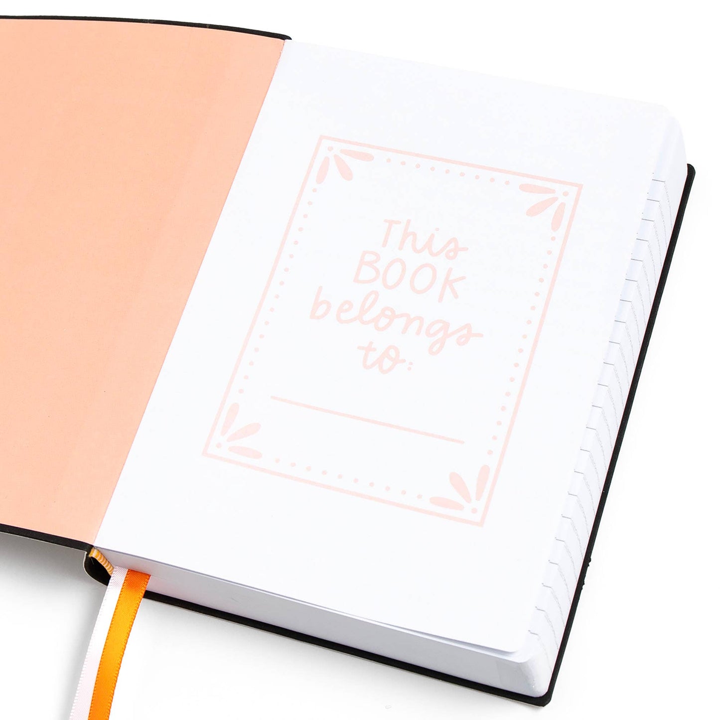 Pink Floral 5x7 Lined Softcover Book Journal