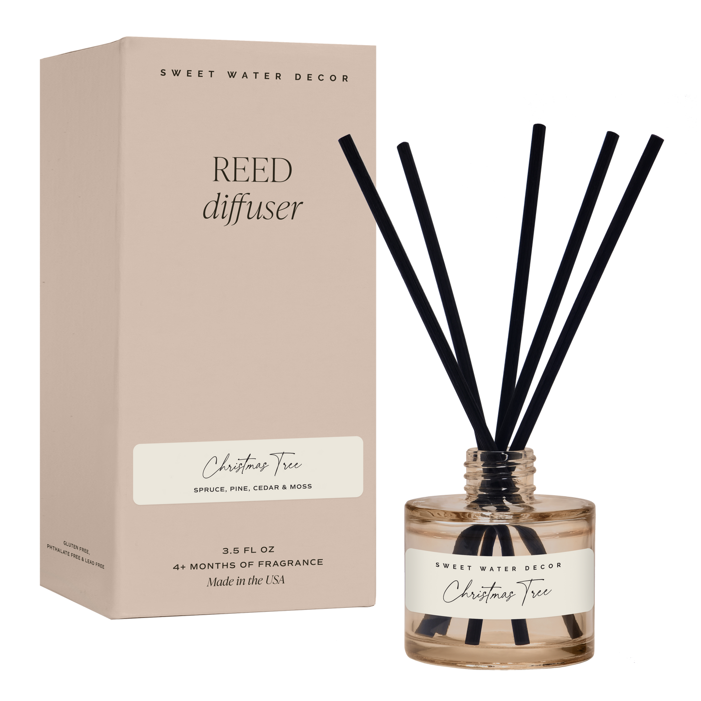 Christmas Tree Reed Diffuser - Christmas Decor