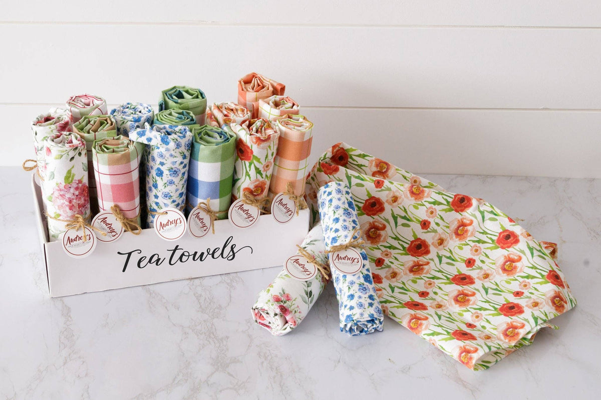 Spring Print Tea Towels