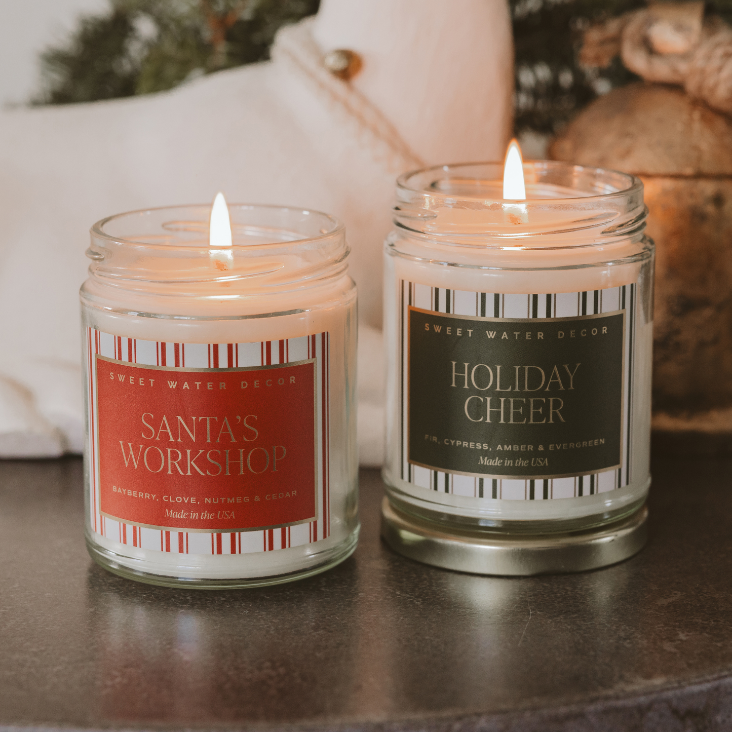 Santa's Workshop 9 oz Soy Candle