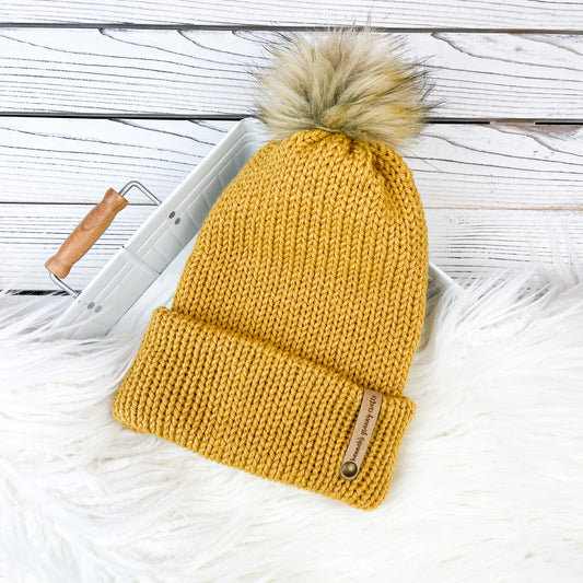 Ember Beanie - Sungold