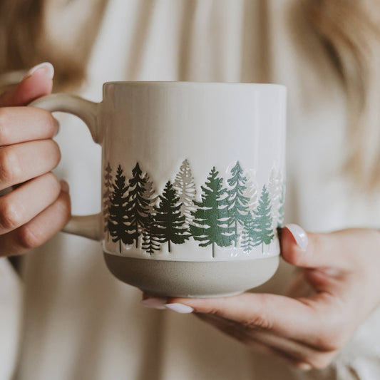 *NEW* Forest Stoneware Coffee Mug - Home Decor