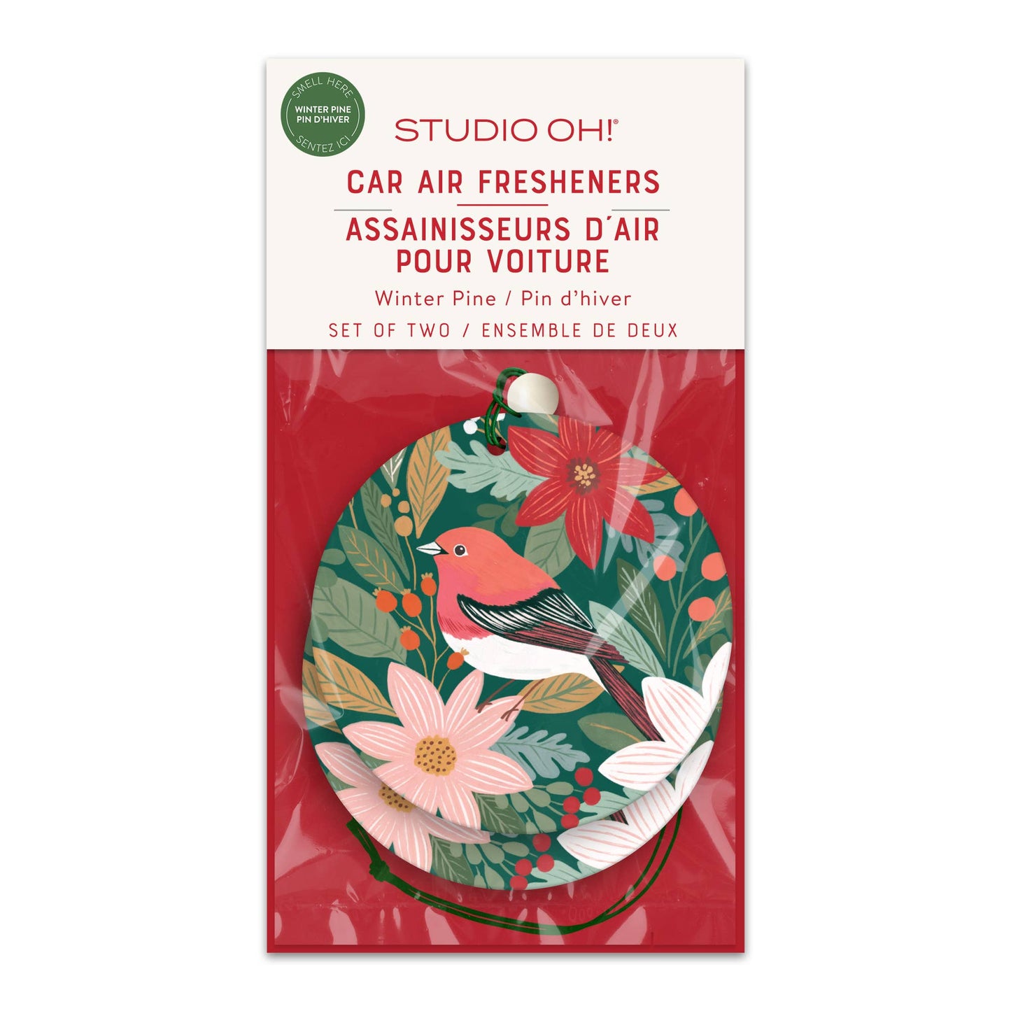 Nature's Celebration Car Air Fresheners - Christmas
