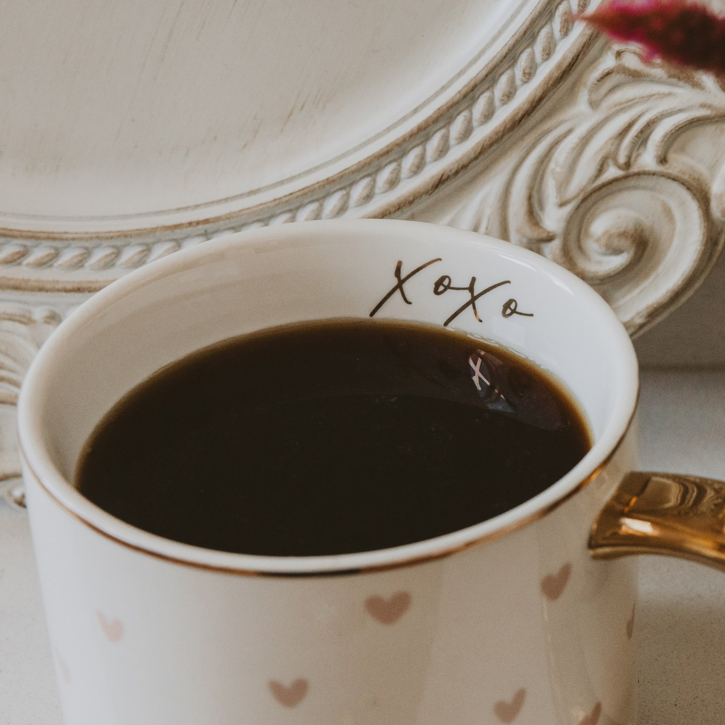 Hearts Coffee Mug - Valentine's Day Gifts