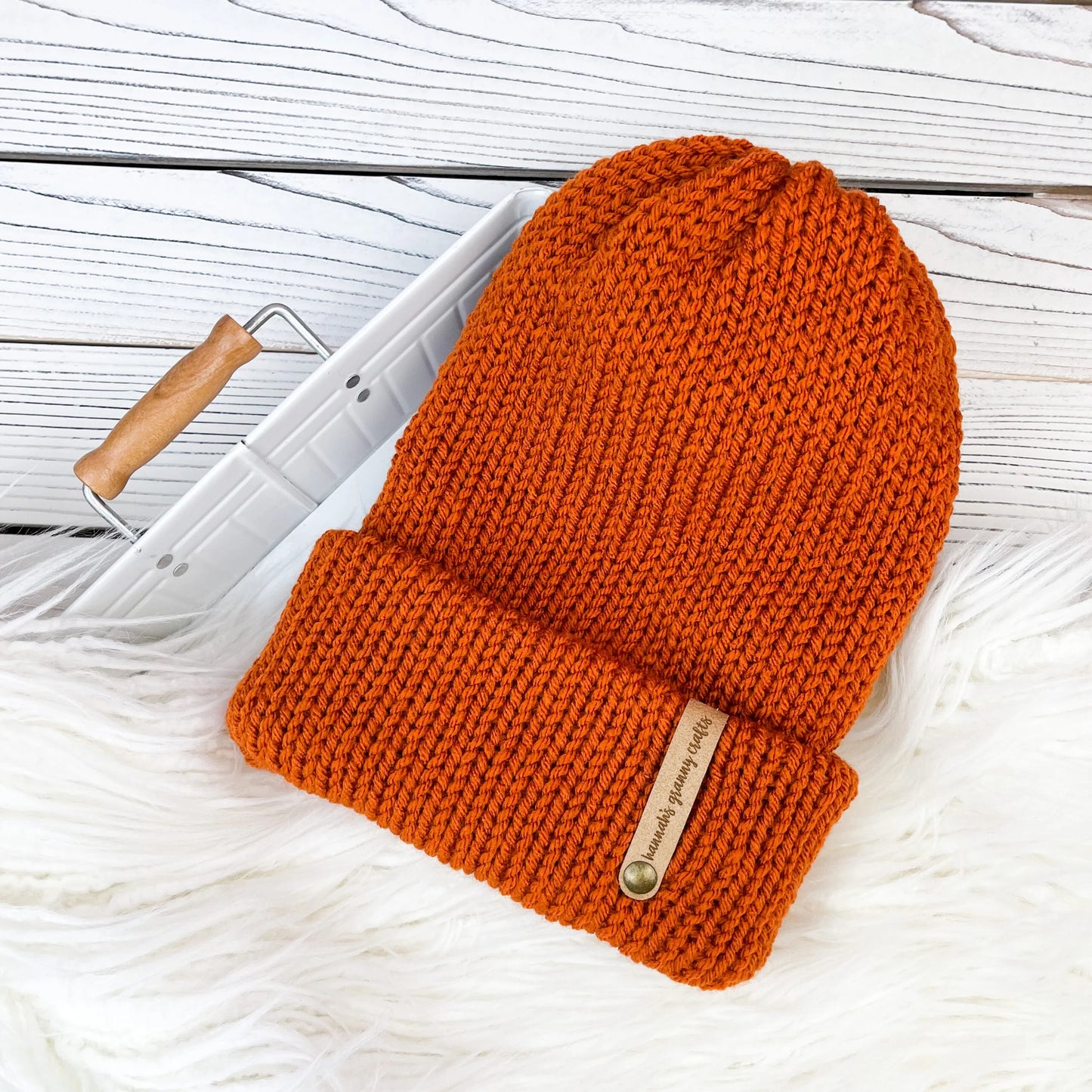 Ember Beanie - Burnt Pumpkin