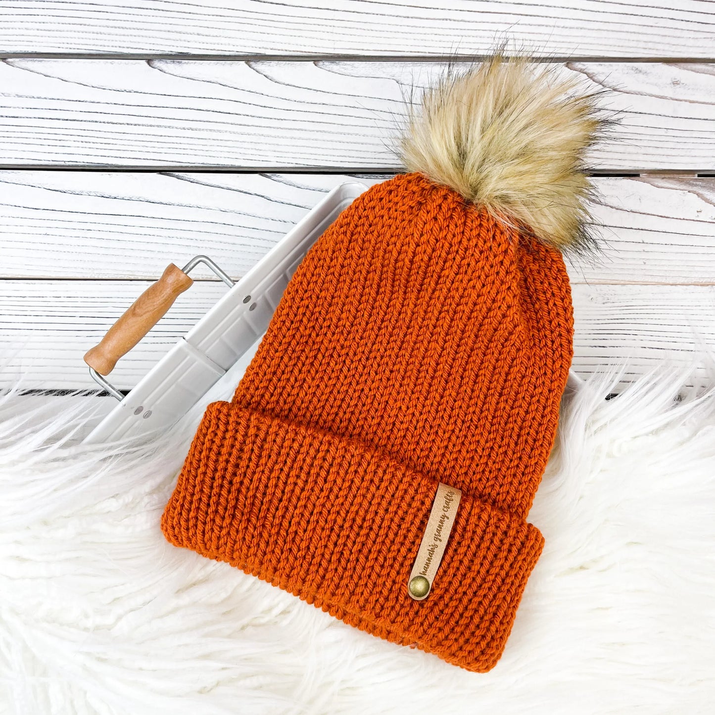 Ember Beanie - Burnt Pumpkin