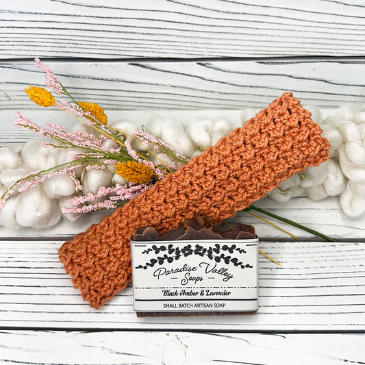 Colonial Rose Washcloth + Soap