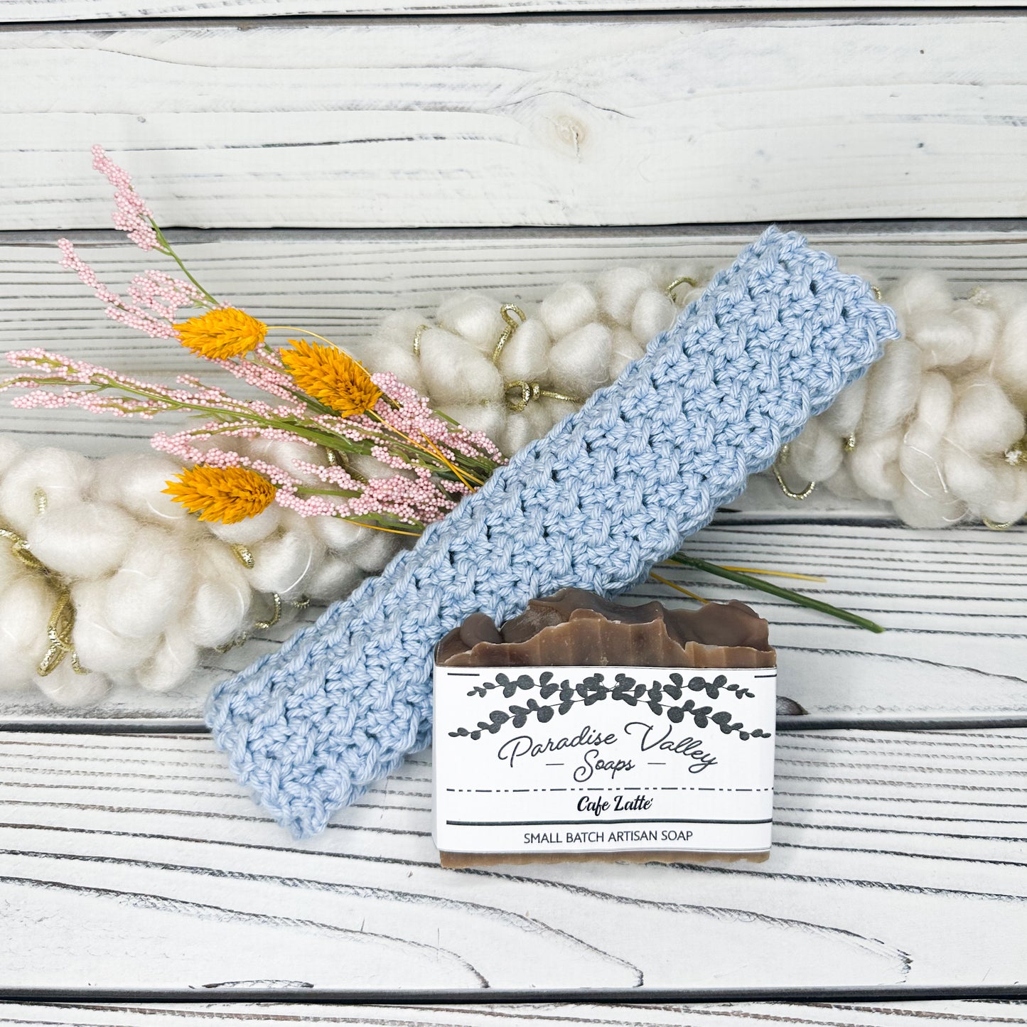 Dewdrop Washcloth + Soap