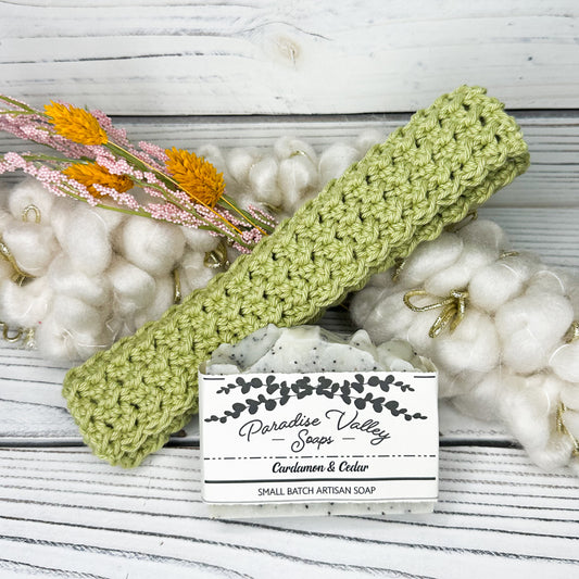 Jade Washcloth + Soap