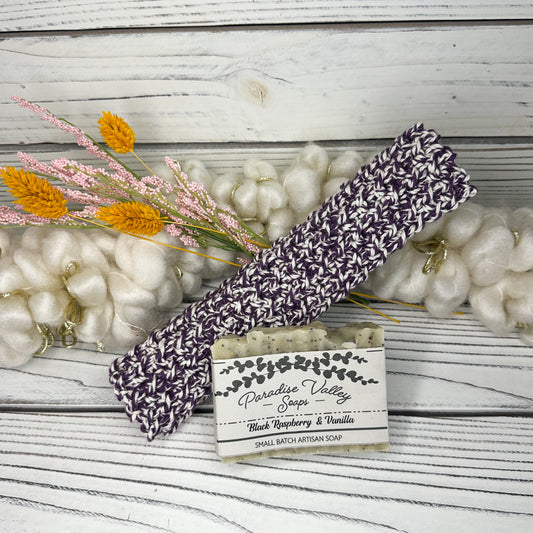 Mulberry Twist Washcloth + Soap