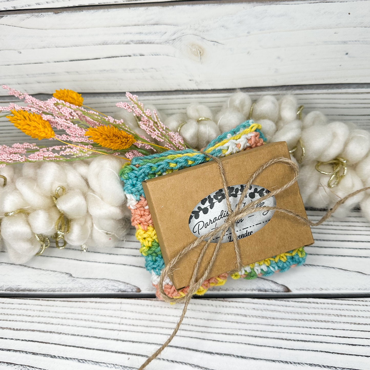 Friendship Bracelet Washcloth + Soap