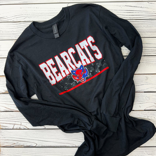 Bearcats Black Long Sleeve T-Shirt