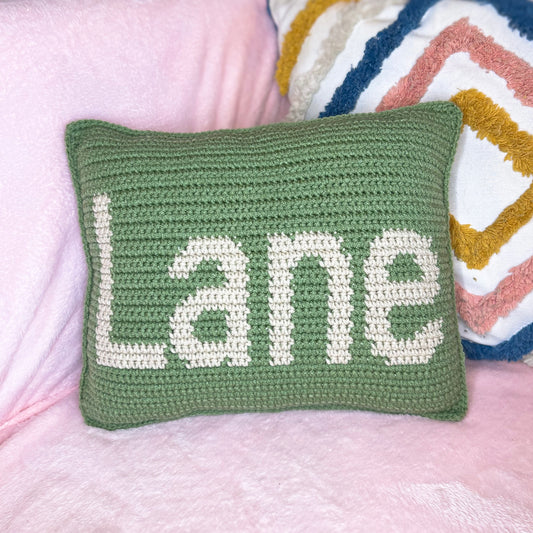 Custom Name Pillow