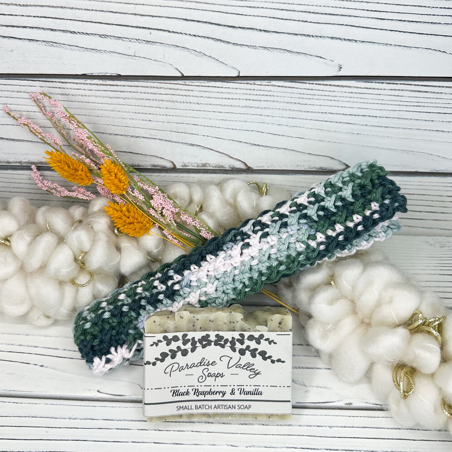 Flower Girl Washcloth + Soap