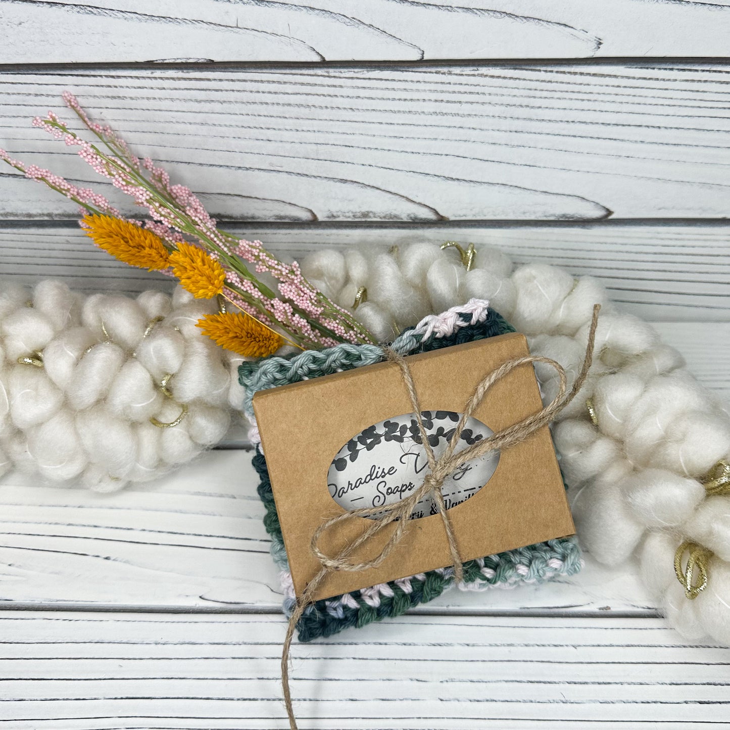 Flower Girl Washcloth + Soap